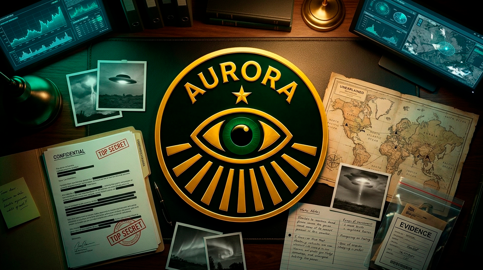Projeto Aurora: guia para começar pelos dossiês